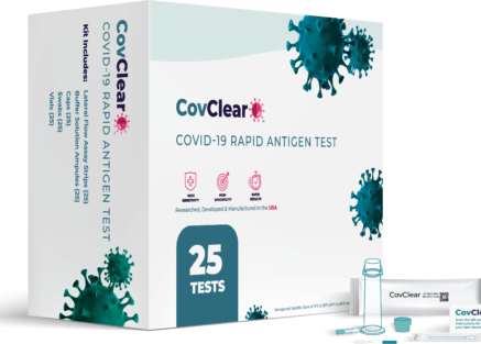 CovClear 25ct Indivudally Wrapped